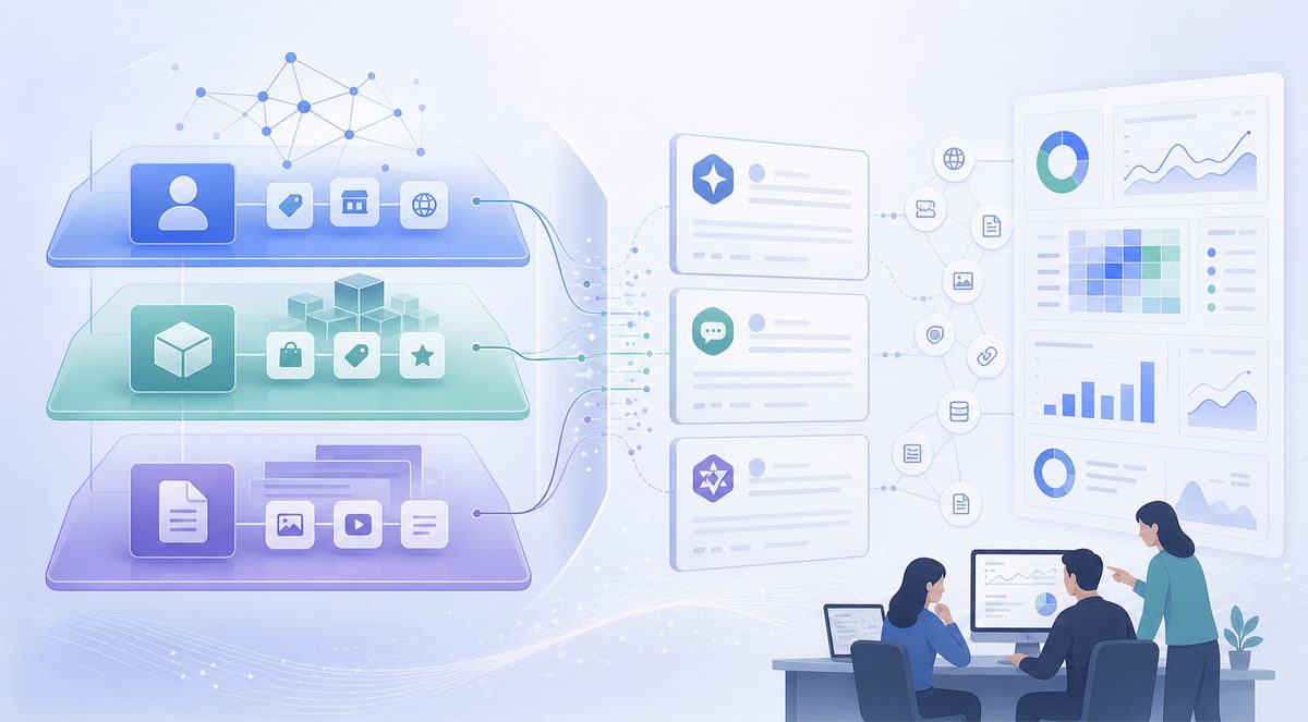 Schema AI优化的三层结构化数据模型:实体层、对象层、内容层及各自解决的 AI 误解