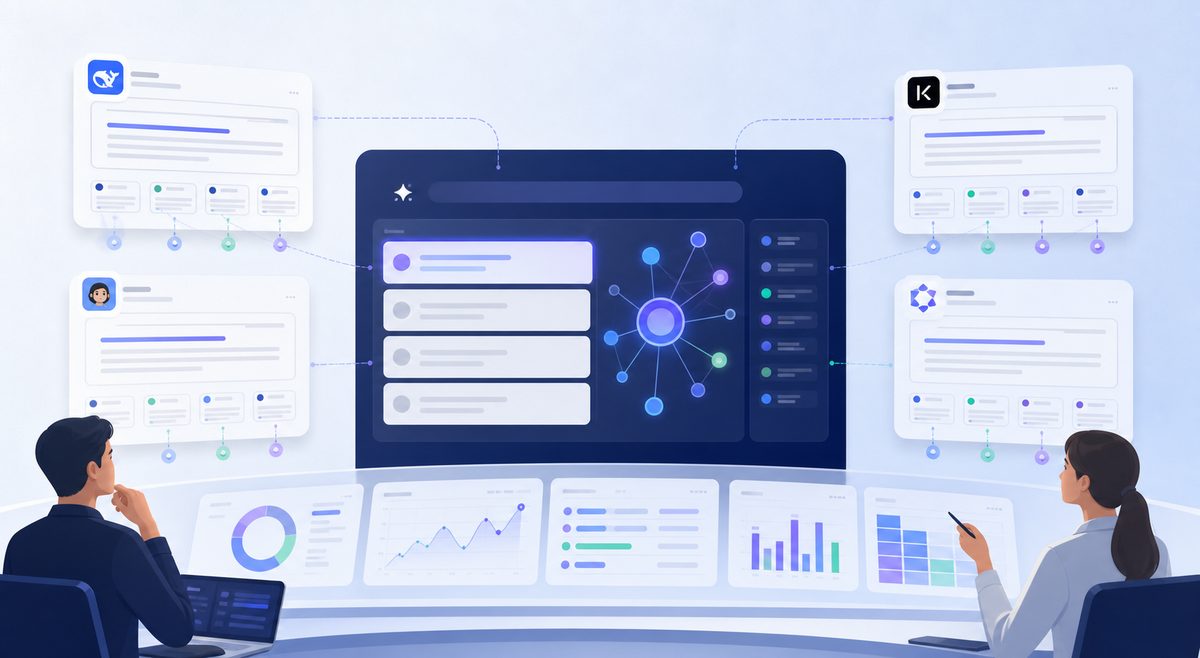 DeepSeek、豆包、Kimi和通义千问答案来源截图对照