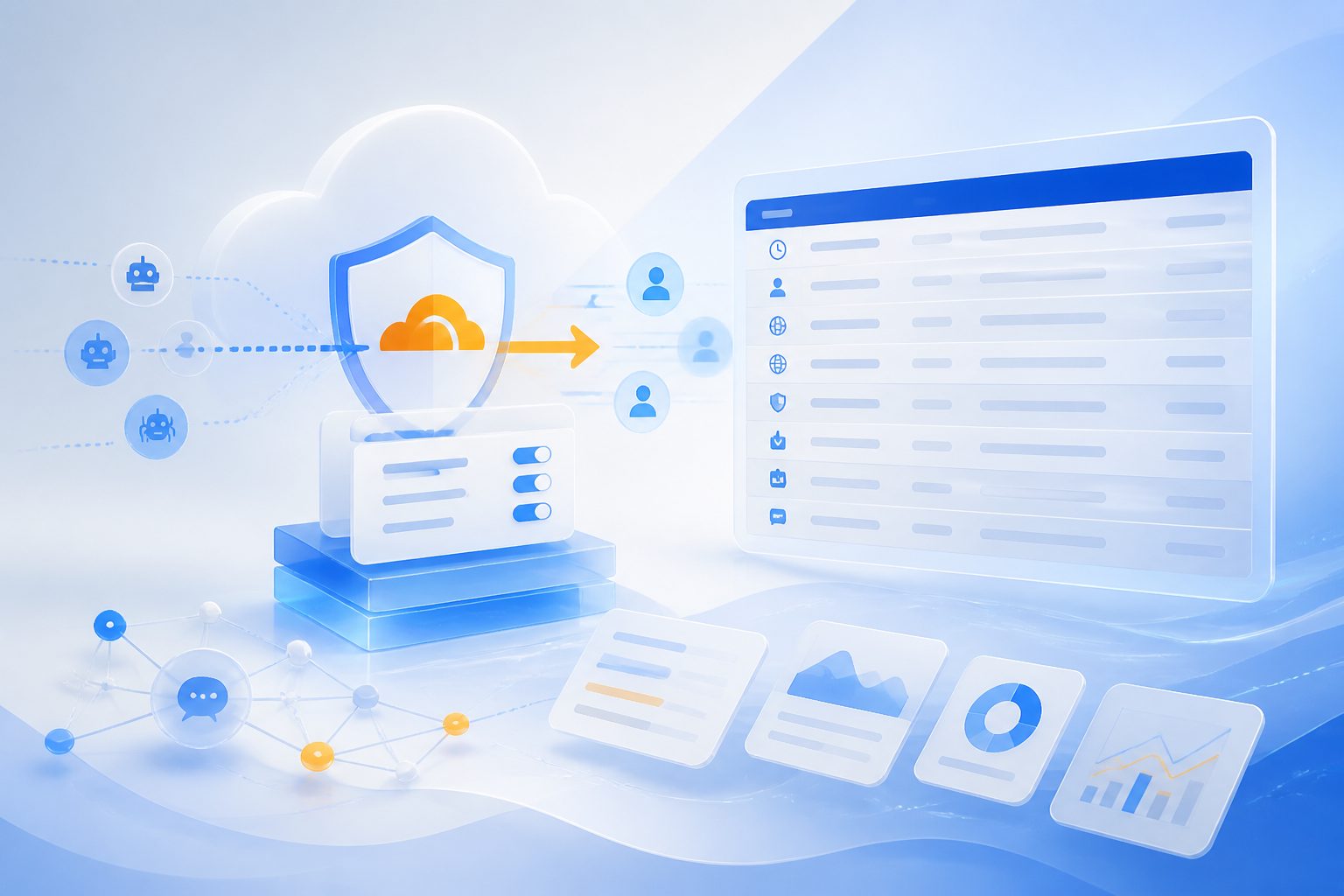 Cloudflare WAF skip rule bot 复测日志字段表