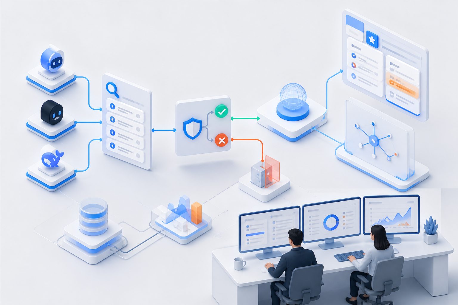 豆包 kimi deepseek 爬虫 ua 识别与放行决策图