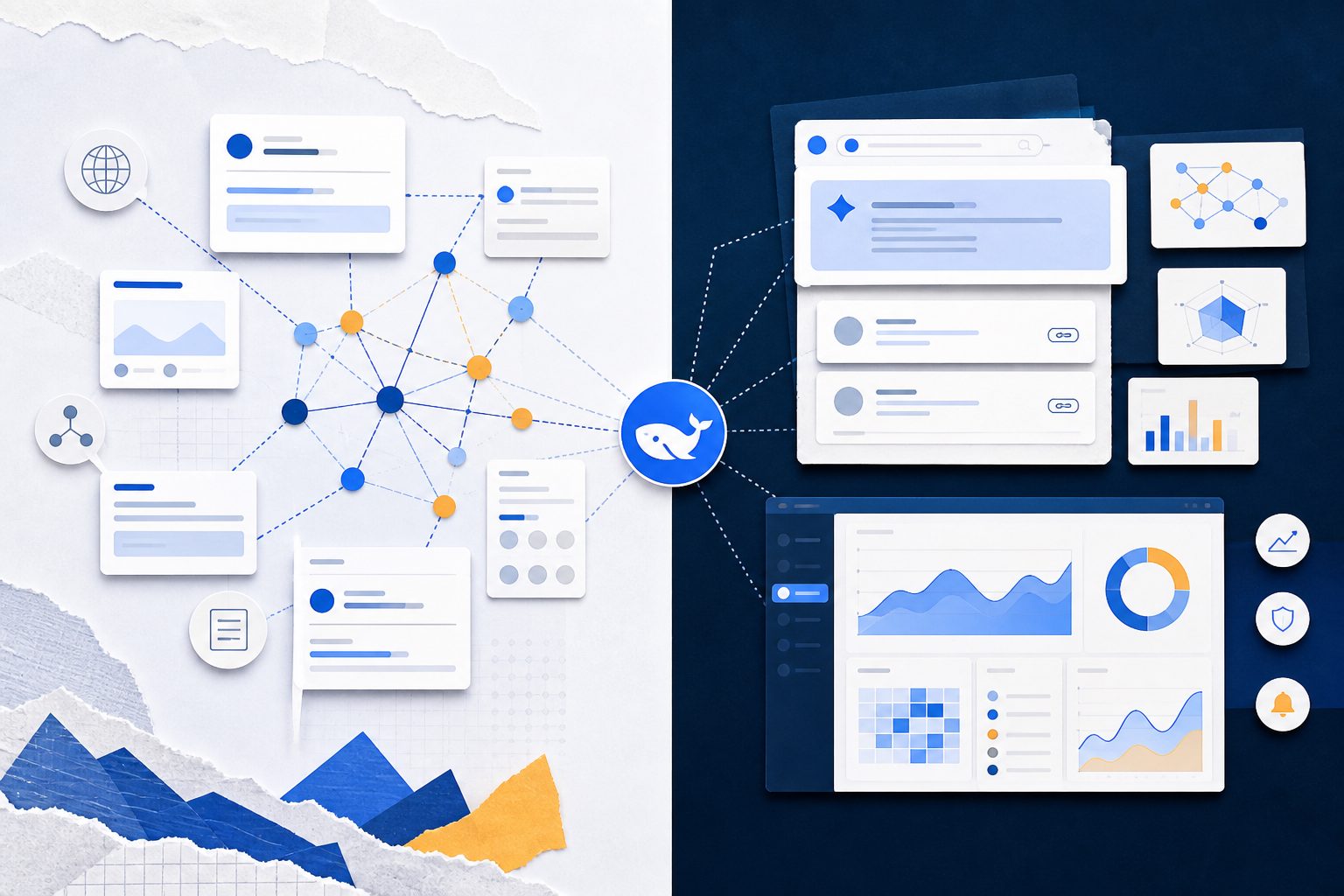 DeepSeek 竞品分析工具的监测维度示意图