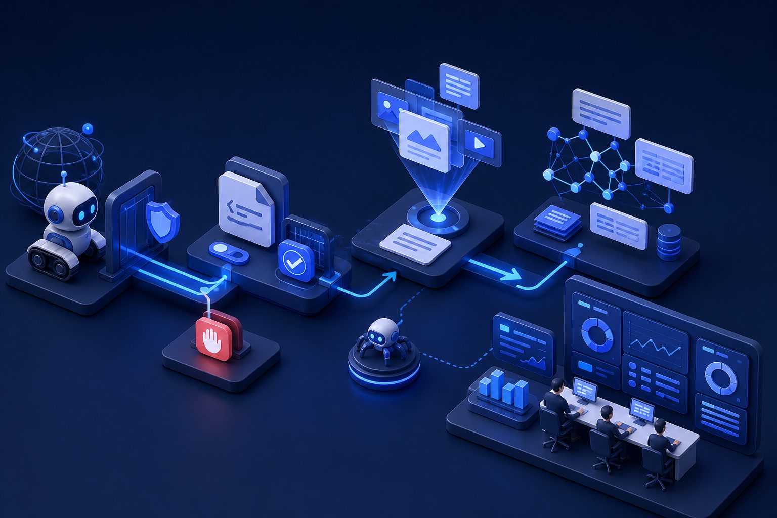 AI 爬虫与网站文件的决策流程:先看是否可抓,再看如何引导理解