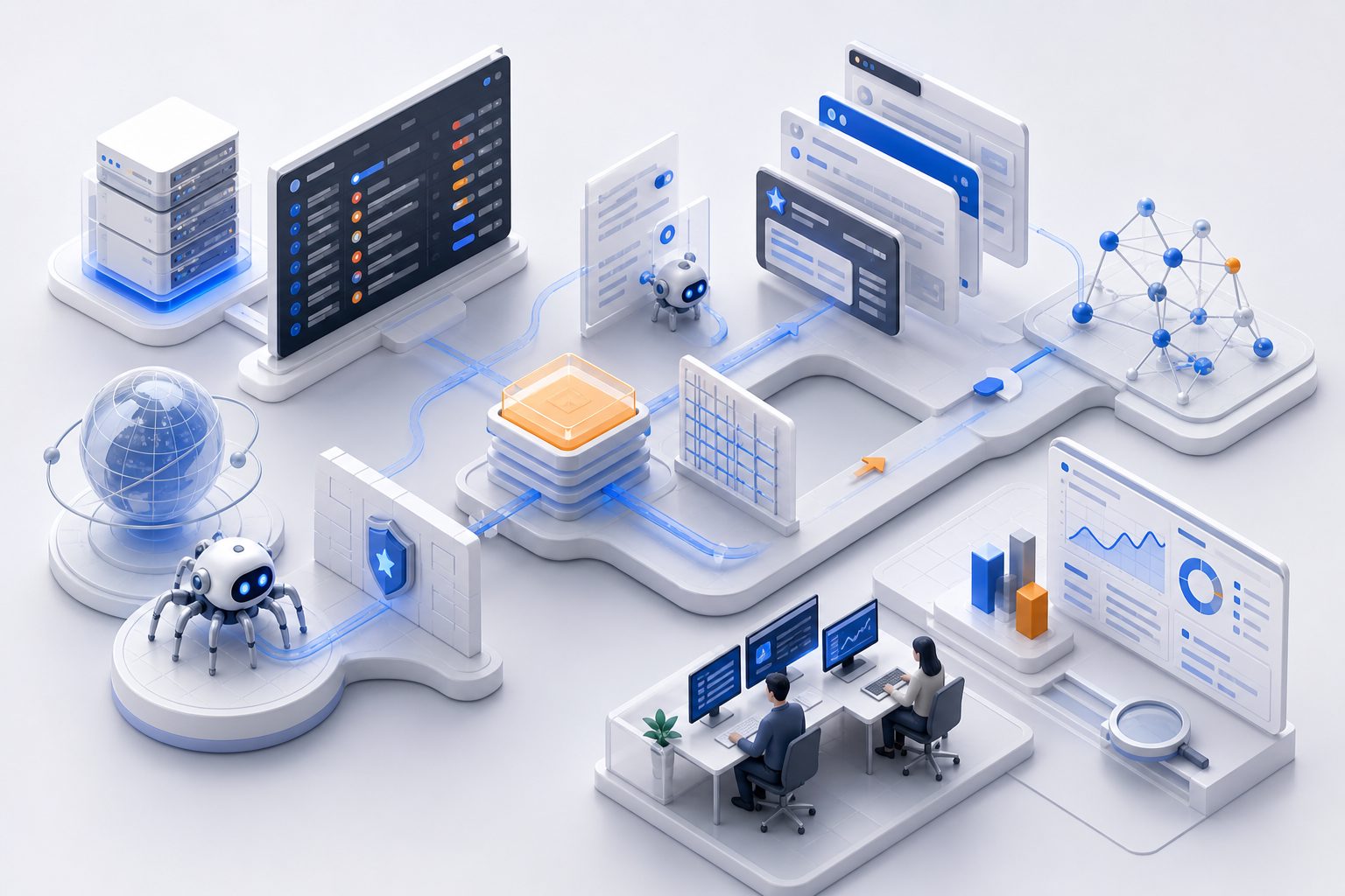 AI爬虫访问失败时的日志与状态码对照示意