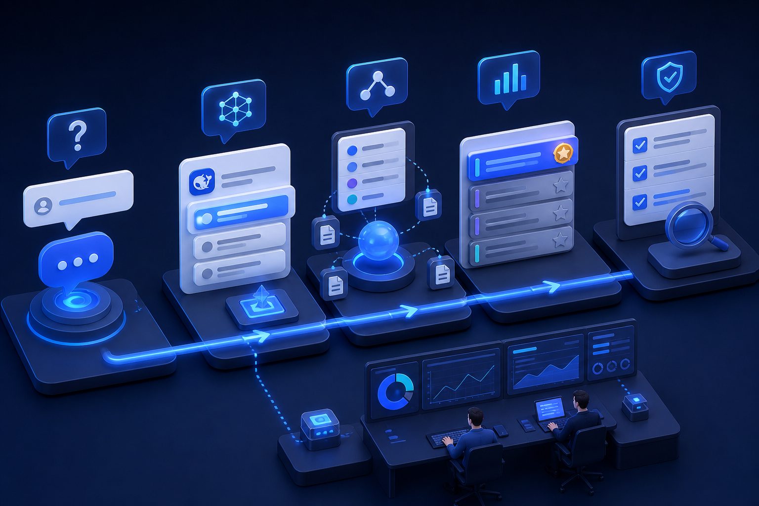 deepseek 引用检查流程图：问题、回答、来源、品牌排序与复测记录