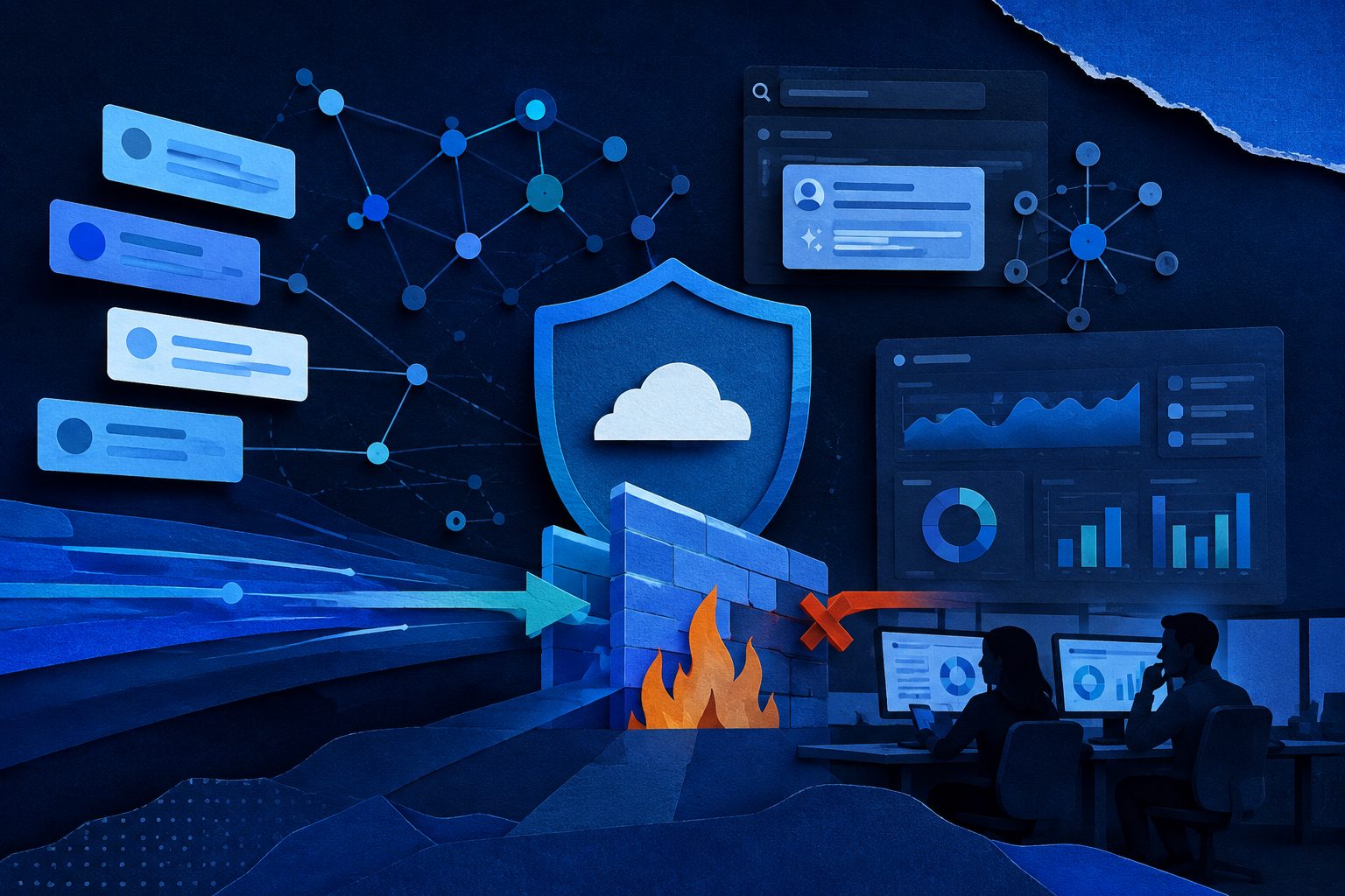 cloudflare 自定义防火墙规则配置:放行、拦截与排查模板