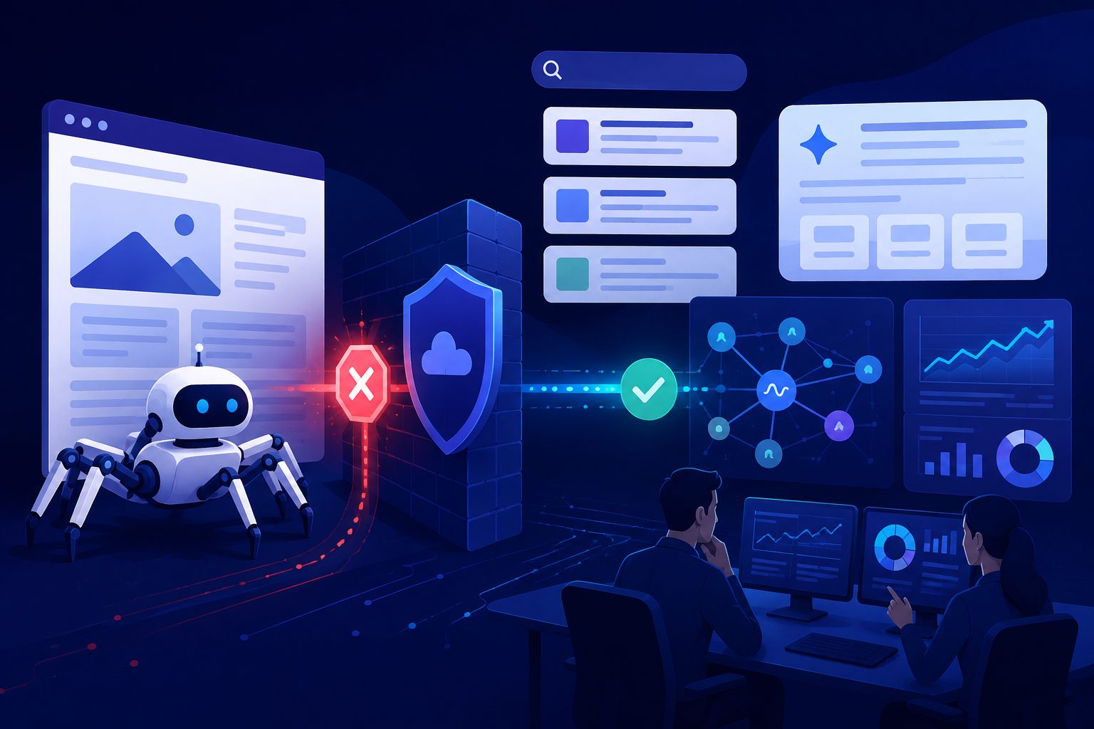 Cloudflare bot 管理误拦截:AI 爬虫抓不到官网的排查与放行方案