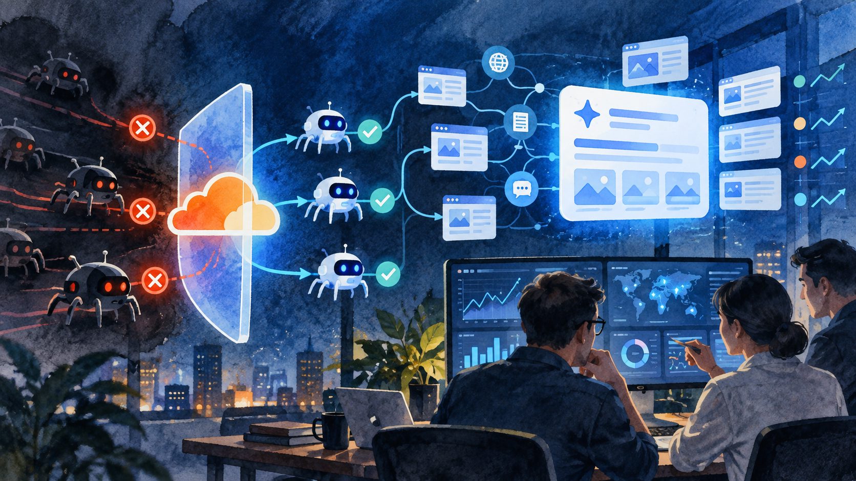 Cloudflare IP Access Rules 爬虫白名单:放行 AI 抓取的最小配置