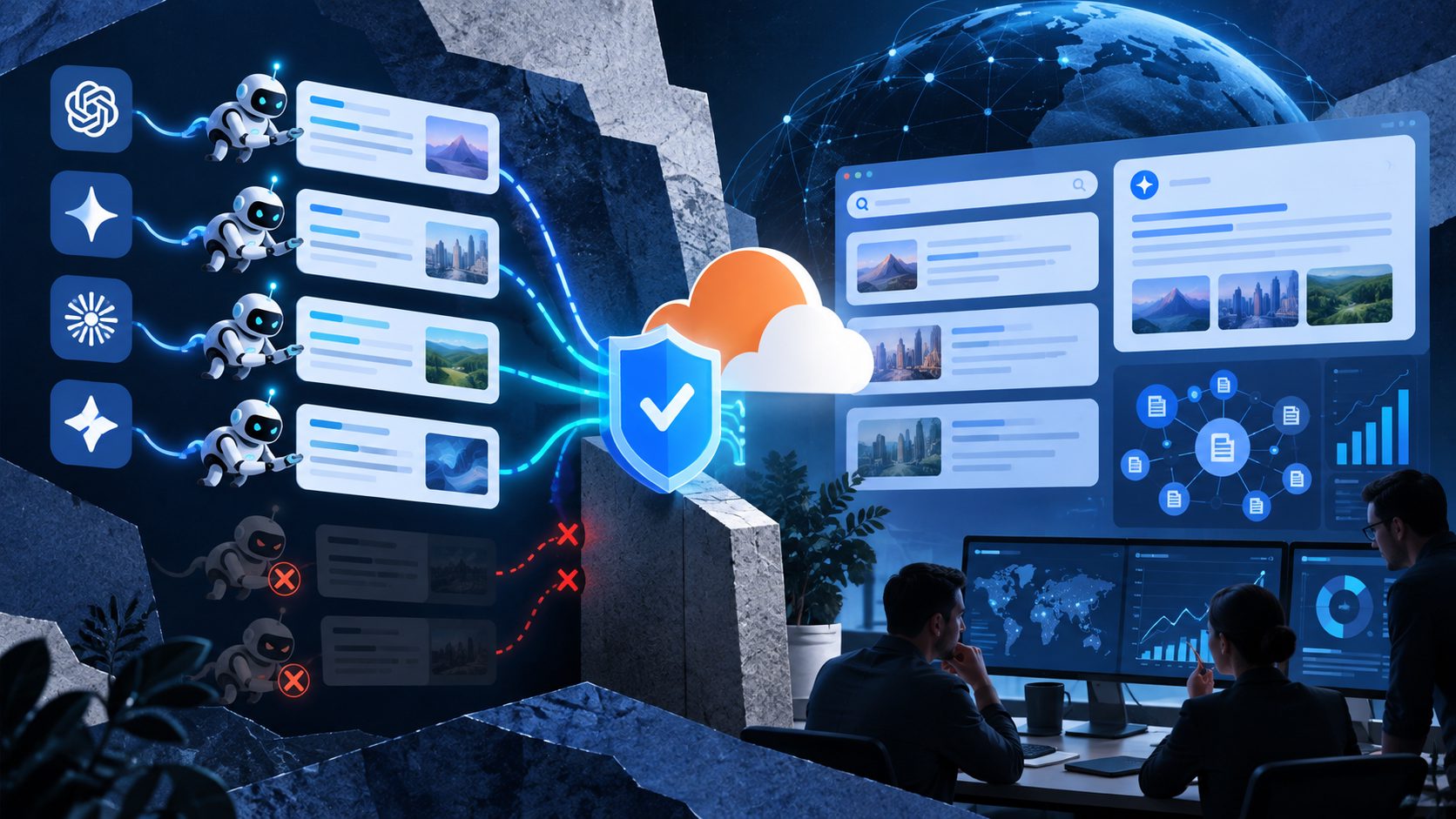 Cloudflare 托管质询例外规则配置：AI 爬虫放行、风险边界与验证