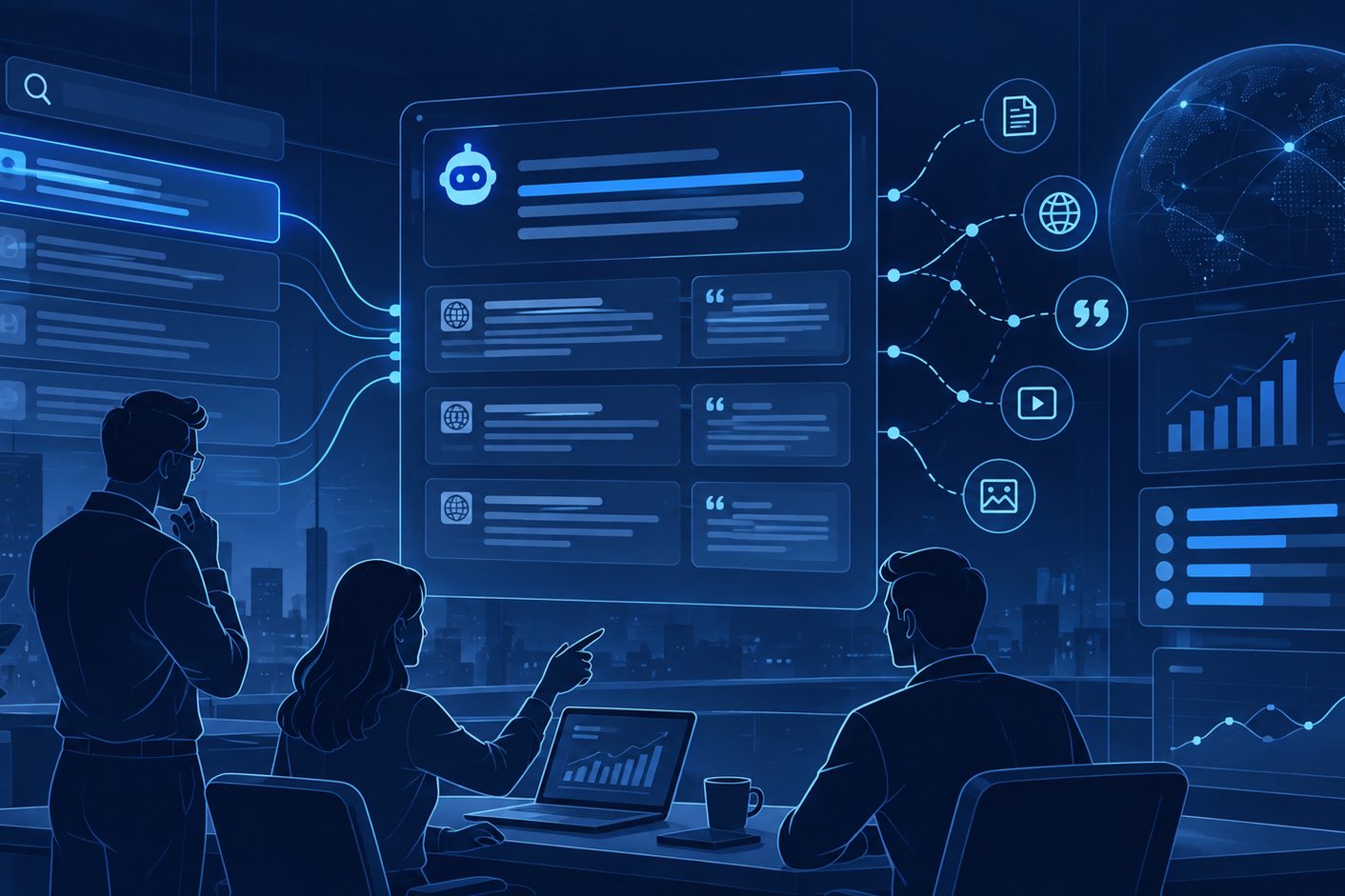 AI 问答品牌表现分析工具：评测品牌在生成式问答中的曝光与引用权重