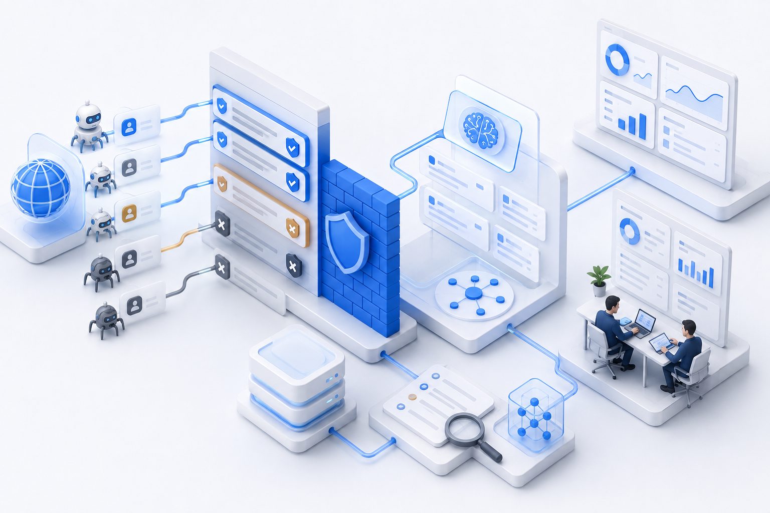 WAF 中按路径和 User-Agent 最小放行 AI 爬虫