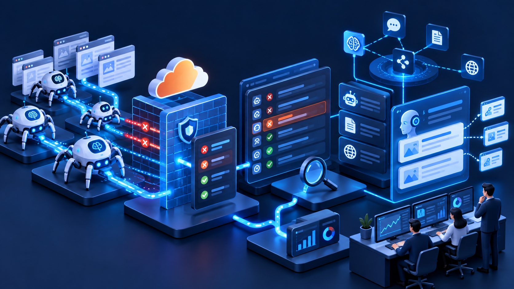 AI 爬虫在 Cloudflare Security Events 中的规则命中字段示例
