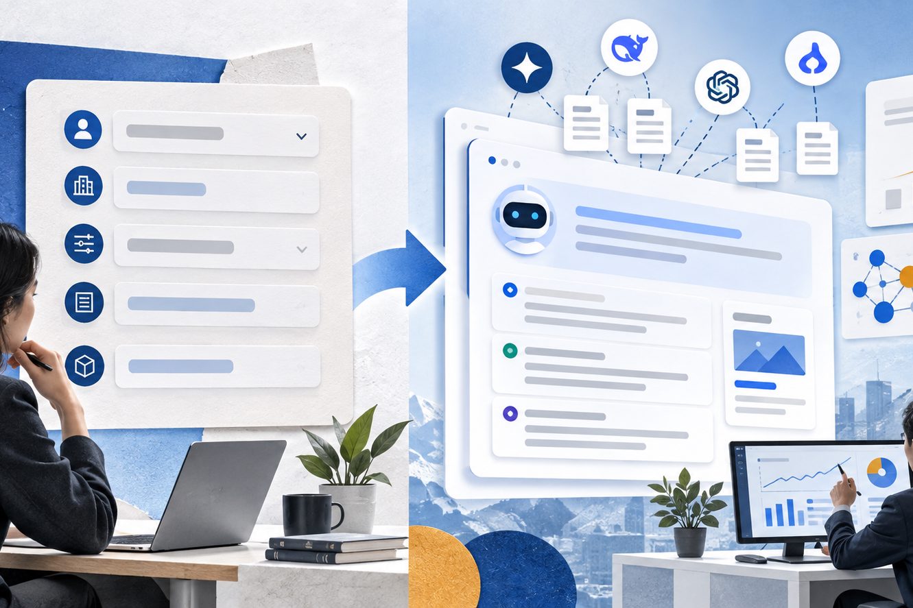 SaaS软件选型Prompt的输入条件与输出字段示例